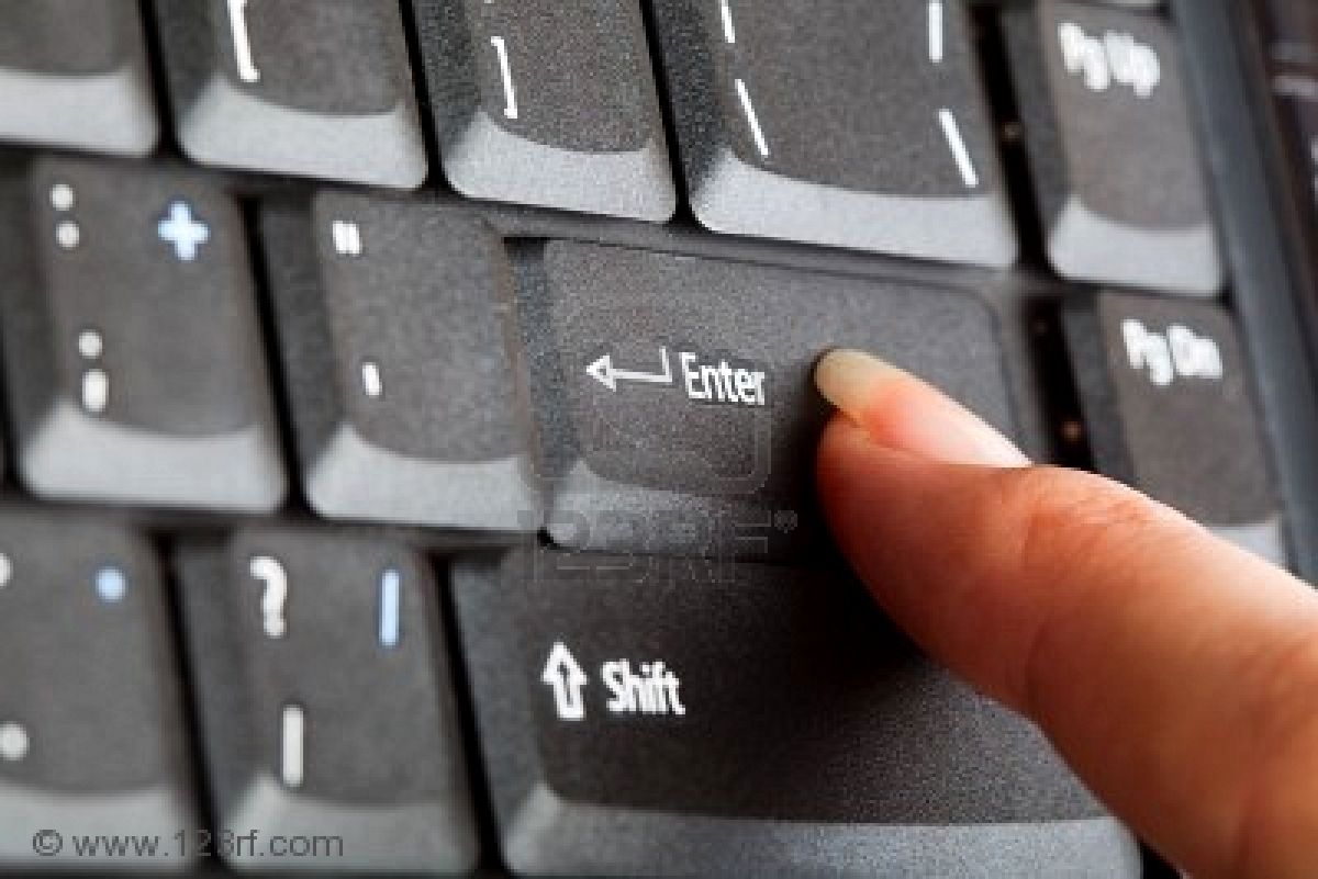 Кнопка enter на ноутбуке